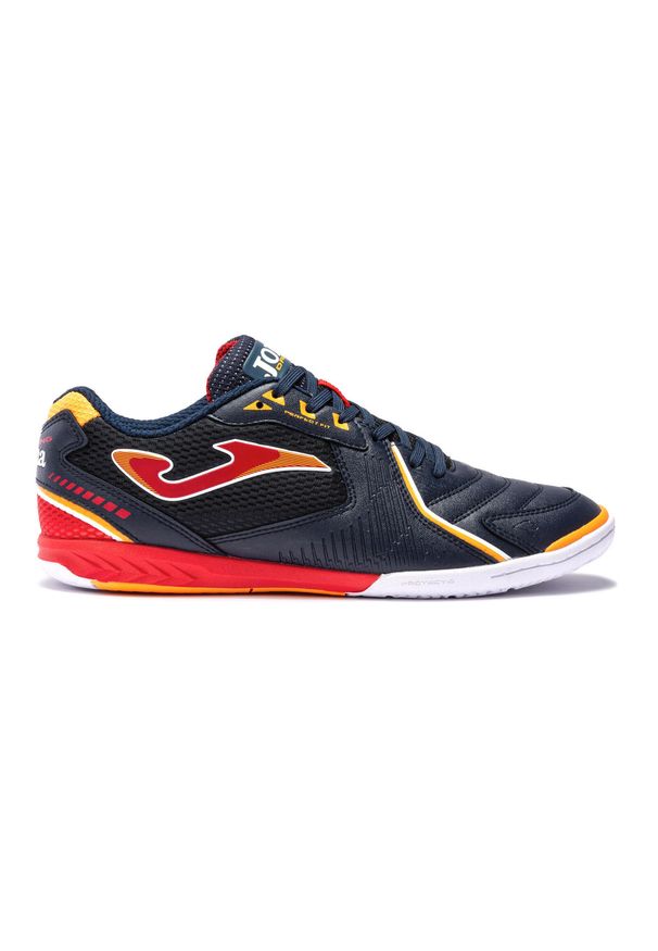 Buty piłkarskie halowe męskie Joma Dribling. Kolor: niebieski, czerwony, wielokolorowy. Sport: piłka nożna