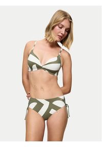 Triumph Dół od bikini Summer Allure 10218744 Zielony. Kolor: zielony. Materiał: syntetyk