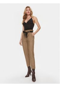 Rinascimento Spodnie materiałowe CFC0114907003 Brązowy Regular Fit. Kolor: brązowy. Materiał: syntetyk #2