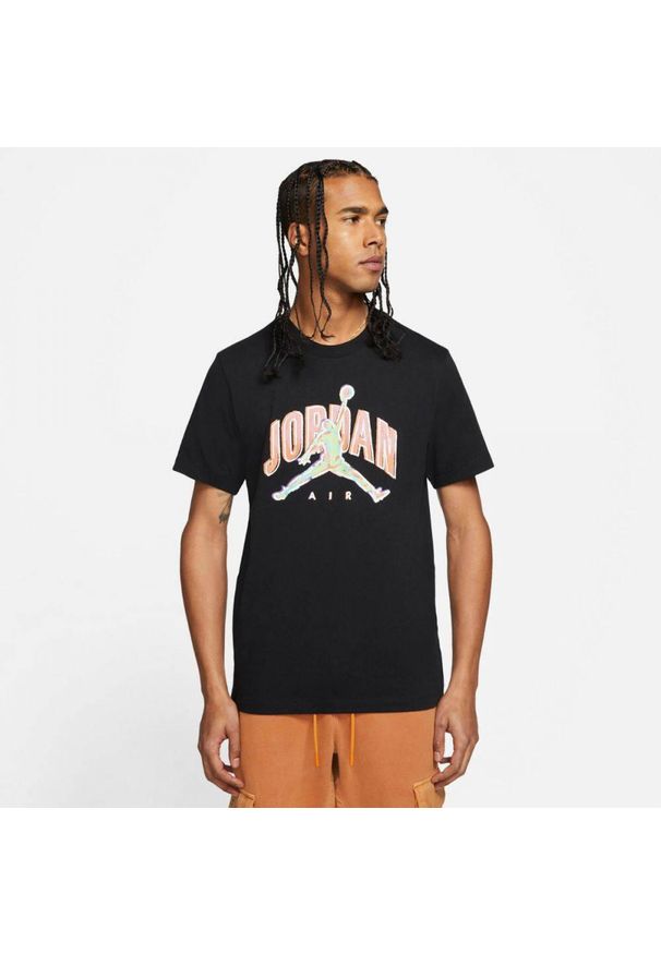 Koszulka męska Air Jordan Air T-shirt czarna - CZ8383-010. Kolor: czarny. Sport: koszykówka