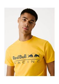 Pepe Jeans T-Shirt Red Bull Racing Logo Print 2025 Żółty Regular Fit. Kolor: żółty. Materiał: bawełna. Wzór: nadruk #3
