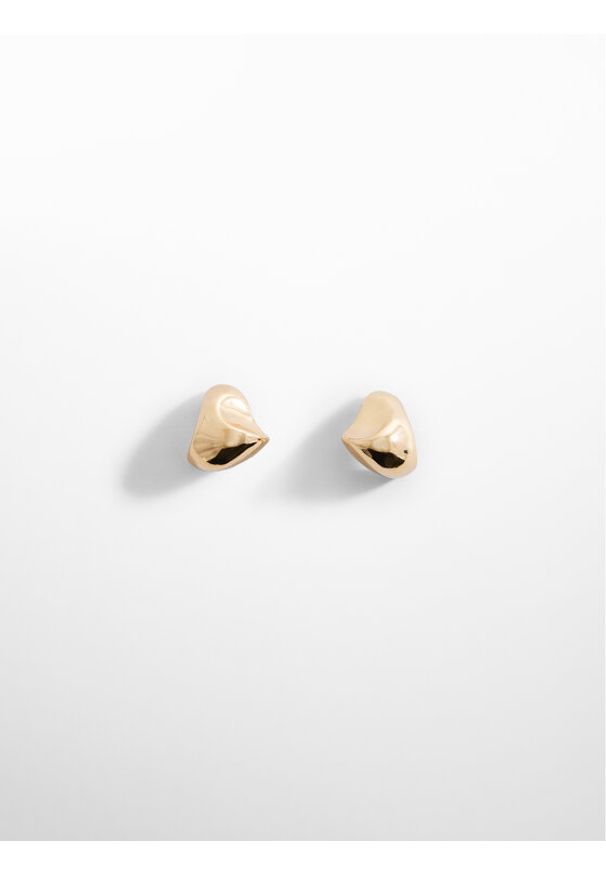 mango - Kolczyki Mango. Materiał: złote. Kolor: złoty