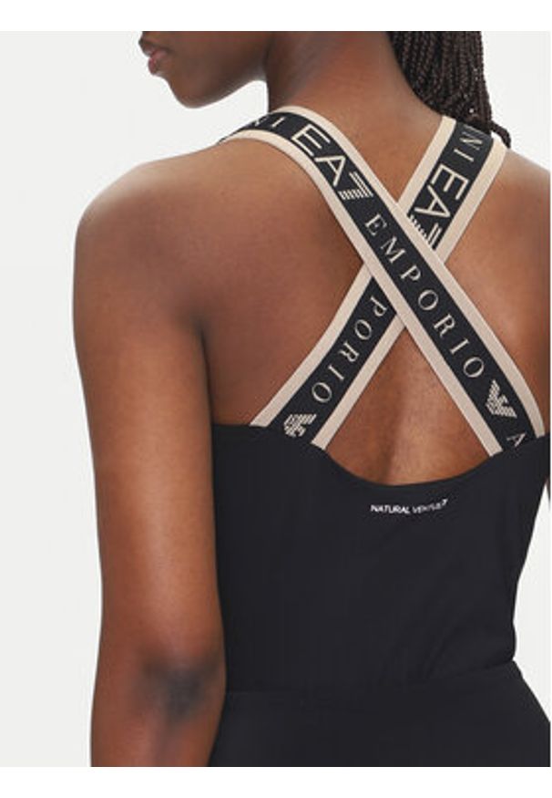 EA7 Emporio Armani Body 7W000338 AF12625 UC001 Czarny Slim Fit. Kolor: czarny. Materiał: syntetyk