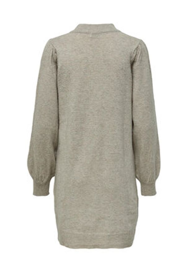 JDY Sukienka dzianinowa 15238237 Szary Loose Fit. Kolor: szary. Materiał: syntetyk