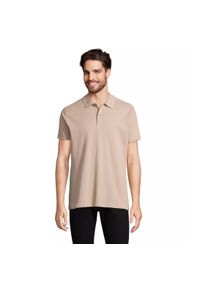 SOL'S - Polo Sol's Planet. Typ kołnierza: polo. Kolor: beżowy #1
