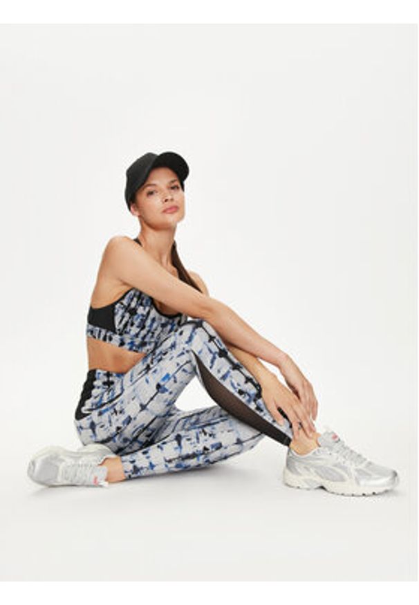 Reebok Biustonosz sportowy Lux Perform Racer Bra-ADP 100071101 Czarny. Kolor: czarny. Materiał: syntetyk