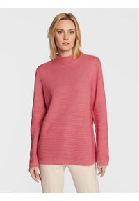Olsen Sweter Henny 11003831 Różowy Regular Fit. Kolor: różowy. Materiał: bawełna, syntetyk
