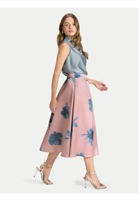 Swing Spódnica midi 2AK00300 Różowy Regular Fit. Kolor: różowy. Materiał: syntetyk #4