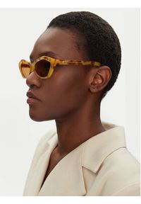 JACQUEMUS Okulary przeciwsłoneczne JAC42C8SUN Brązowy. Kolor: brązowy #5