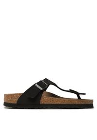 Birkenstock Japonki Gizeh 1020487 Czarny. Kolor: czarny. Materiał: syntetyk
