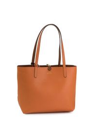 Lauren Ralph Lauren - LAUREN RALPH LAUREN Torebka Rvrsble Tote 431795329002 Brązowy. Kolor: brązowy. Materiał: skórzane #3