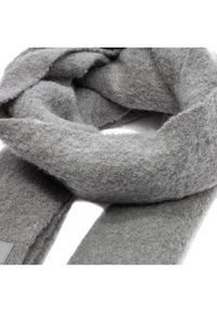 TOMMY HILFIGER - Tommy Hilfiger Szalik Tommy Twist Scarf AW0AW15530 Szary. Kolor: szary. Materiał: syntetyk #4
