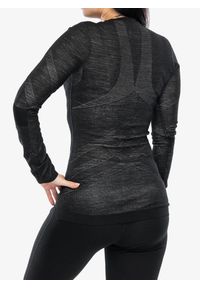 Bluza termoaktywna damska Smartwool Intraknit Merino 200 Crew. Kolor: czarny