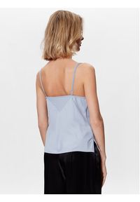 Calvin Klein Top Cami K20K205543 Błękitny Regular Fit. Kolor: niebieski. Materiał: syntetyk #3