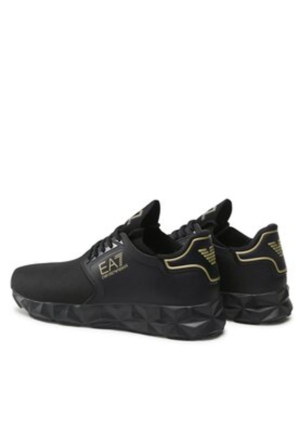 EA7 Emporio Armani Sneakersy X8X123 XK300 R384 Czarny. Kolor: czarny. Materiał: materiał
