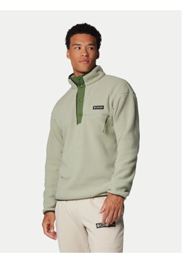 columbia - Columbia Polar Helvetia™ II 2090891 Zielony Regular Fit. Kolor: zielony. Materiał: syntetyk