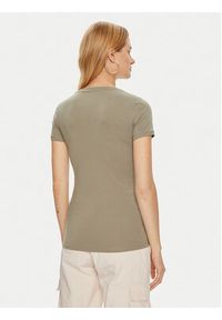 Guess T-Shirt W2YI45 J1314 Zielony Slim Fit. Kolor: zielony. Materiał: bawełna #2
