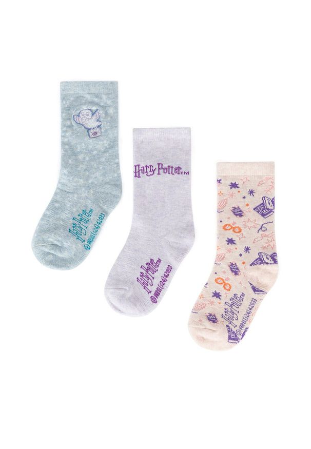 Skarpety długie Harry Potter. Kolor: różowy