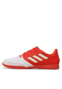Adidas - adidas Buty Top Sala Competition IE1554 Pomarańczowy. Kolor: pomarańczowy. Materiał: skóra