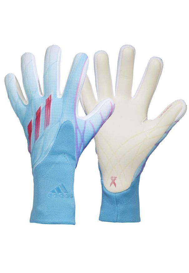 Rękawice Bramkarskie Adidas X Gl Pro Hb8060. Kolor: niebieski, biały, wielokolorowy