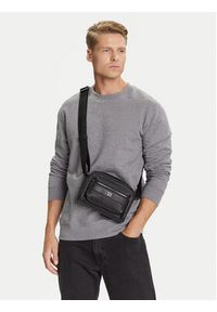 Hugo - HUGO Saszetka Quantic 50547441 Czarny. Kolor: czarny. Materiał: skóra #2
