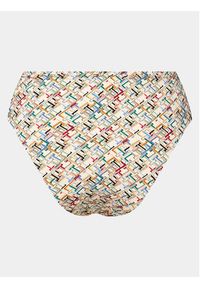 TOMMY HILFIGER - Tommy Hilfiger Dół od bikini UW0UW05271 Kolorowy. Materiał: syntetyk. Wzór: kolorowy #3