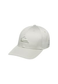 Quiksilver - Czapka dla Mężczyzn DECADES Beżowy. Kolor: biały. Materiał: materiał, poliester, bawełna. Wzór: haft