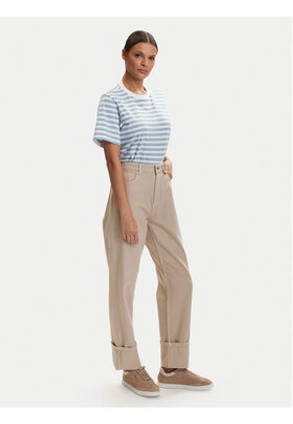 only - ONLY Jeansy Everly 15364368 Beżowy Straight Fit. Kolor: beżowy