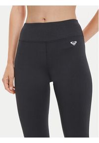 Roxy Legginsy Everyday Flow ERJNP03590 Czarny Slim Fit. Kolor: czarny. Materiał: syntetyk #4