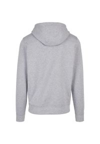 BUILD YOUR BRAND - Bluza Z Kapturem Unisex Dla Dorosłych. Typ kołnierza: kaptur. Kolor: szary
