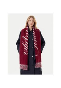 TOMMY HILFIGER - Szalik Tommy Hilfiger. Kolor: czerwony