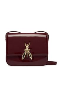 Patrizia Pepe Torebka 8B0303/L125 Brązowy. Kolor: brązowy. Materiał: lakierowane, skórzane #4