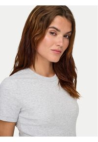 only - ONLY T-Shirt Val 15339774 Szary Slim Fit. Kolor: szary. Materiał: bawełna #7