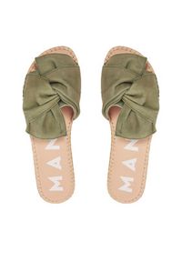 Manebi Espadryle Hamptons Sandals With Knot W 0.1 JK Zielony. Kolor: zielony #5