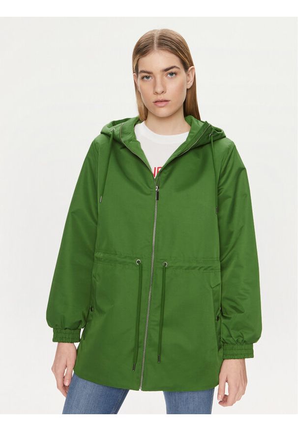 United Colors of Benetton - United Colors Of Benetton Kurtka przejściowa 27WZDN054 Zielony Regular Fit. Kolor: zielony. Materiał: syntetyk