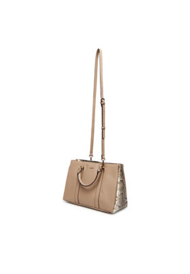 Aldo Torebka Harmonie 14143670 Brązowy. Kolor: brązowy. Materiał: skórzane