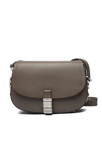 Pinko - PINKO Torebka Saddle Mini PE PLTT 103831 A1ZX Szary. Kolor: szary. Materiał: skórzane #4