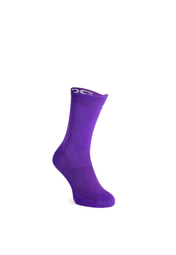 Skarpety rowerowe POC Lithe MTB Sock Mid. Kolor: fioletowy