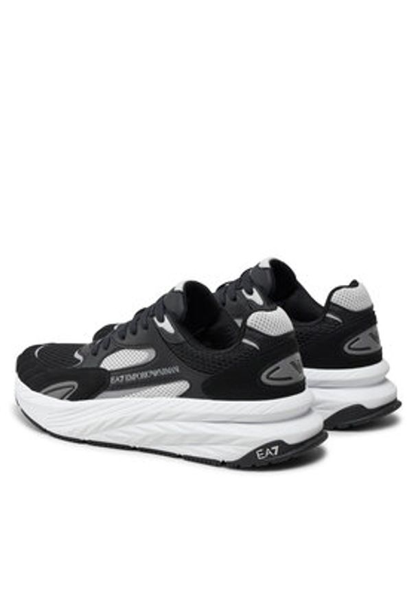 EA7 Emporio Armani Sneakersy X8X178 XK382 U034 Czarny. Kolor: czarny. Materiał: materiał