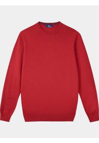Sweter męski TBS Malykron. Kolor: czerwony