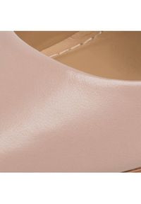 Eva Longoria Szpilki EL-05-01-000017. Kolor: beżowy. Materiał: skóra. Obcas: na szpilce #5