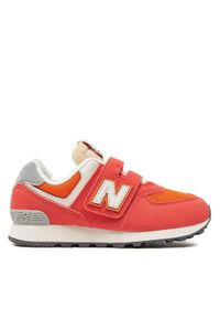 New Balance Sneakersy PV574RCB Pomarańczowy. Kolor: pomarańczowy. Materiał: materiał, mesh. Model: New Balance 574 #1