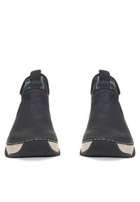 Rieker Półbuty 45957-00 Czarny. Kolor: czarny. Materiał: materiał #4