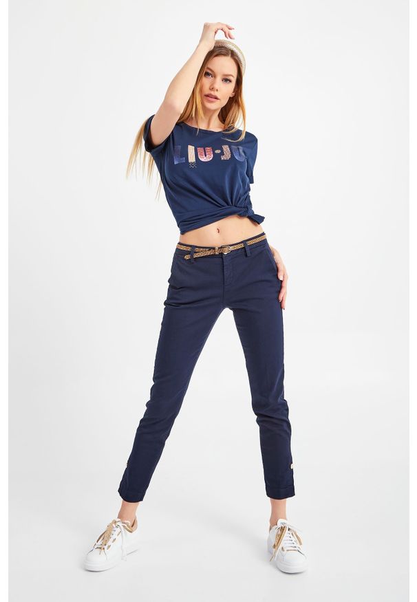 Liu Jo Sport - T-SHIRT LIU JO SPORT. Okazja: na co dzień. Materiał: materiał. Styl: sportowy
