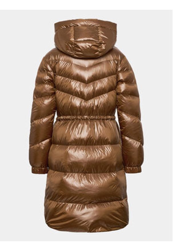 Woolrich Kurtka puchowa Aliquippa CFWWOU0719FRUT3085 Brązowy Regular Fit. Kolor: brązowy. Materiał: syntetyk, puch
