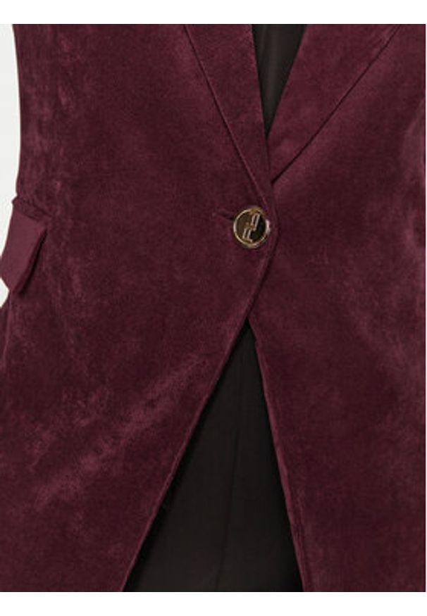 Artigli - ARTIGLI Marynarka ACGI000631 Bordowy Regular Fit. Kolor: czerwony. Materiał: syntetyk