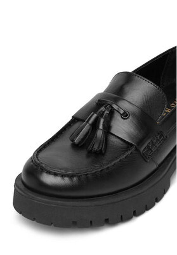 Sergio Bardi Loafersy ARC-F1091-05SB Czarny. Kolor: czarny. Materiał: skóra