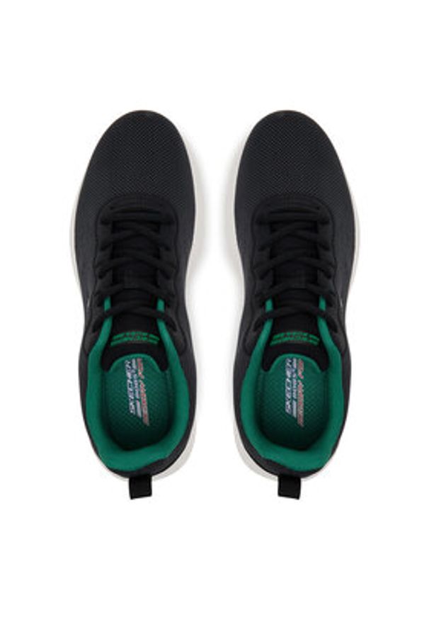 skechers - Skechers Sneakersy Bobs B Flex-Icy Edge 118109/BLK Czarny. Kolor: czarny. Materiał: materiał