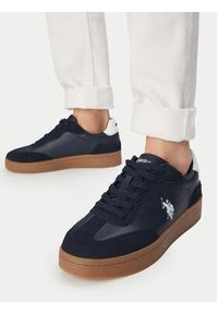 U.S. Polo Assn. Sneakersy EO-ROWAN001M/6LS1 Granatowy. Kolor: niebieski. Materiał: syntetyk, skóra #3