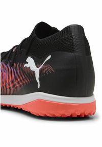 Puma - Buty piłkarskie FUTURE 8 MATCH TT PUMA Black White Glowing Red. Kolor: biały, czarny, czerwony, wielokolorowy. Materiał: guma. Szerokość cholewki: normalna. Sport: piłka nożna